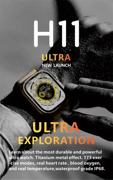 H11 Ultra Smart Watch
