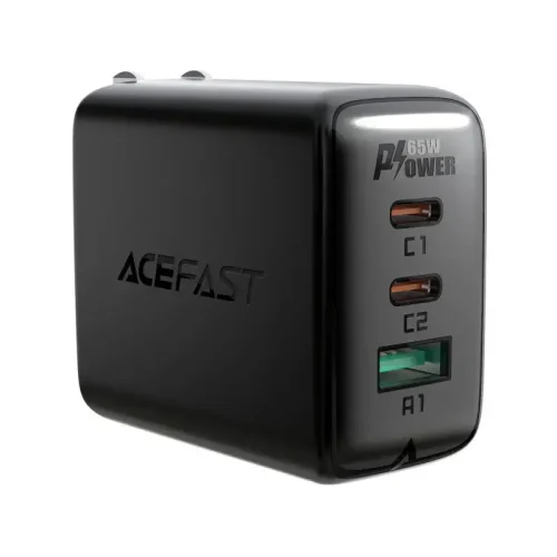 ACEFAST A43 65W PD Fast Charger 2xUSB-C+USB-A