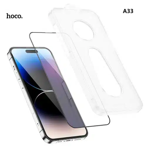 Hoco A33 Screen Protector With installation Kit For iPhone