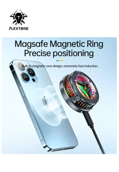 Plextone FRO X2 RGB Magnetic Phone Cooler