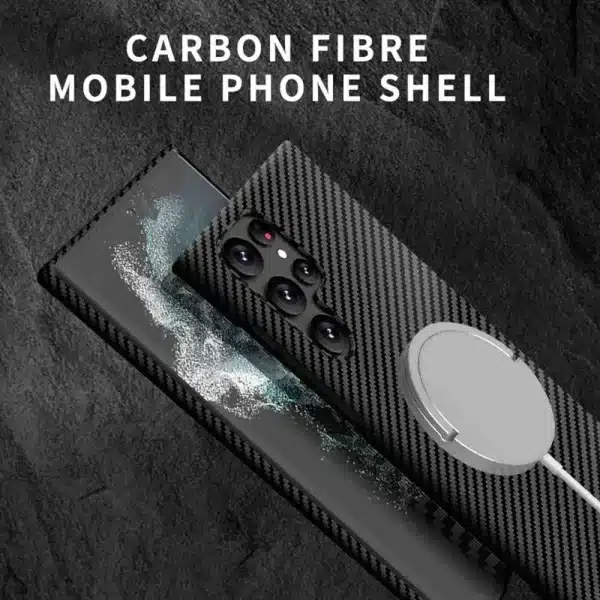 Carbon Fiber Case for Samsung S23 / S23 Plus / S23 Ultra