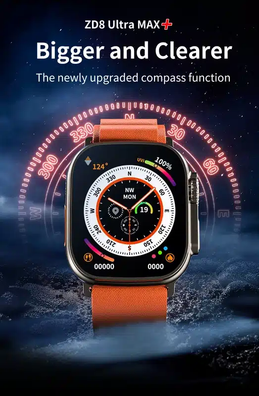 Zordai ZD8 Ultra Max+ Plus Smart Watch