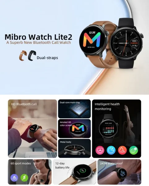 Xiaomi Mibro Lite 2 Smart Watch