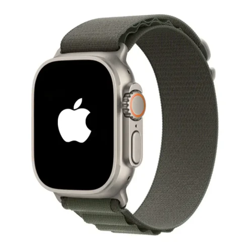 Apple Watch Ultra With Logo