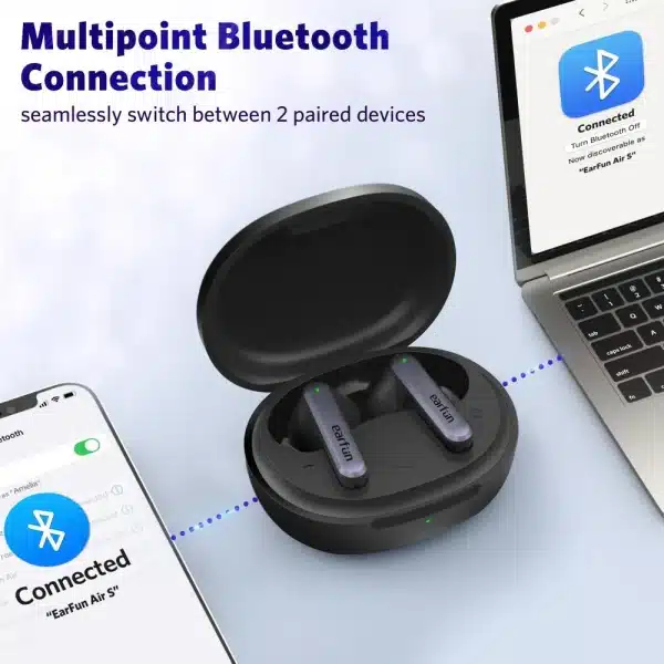 EarFun Air S aptX Noise Cancelling Wireless Earbuds