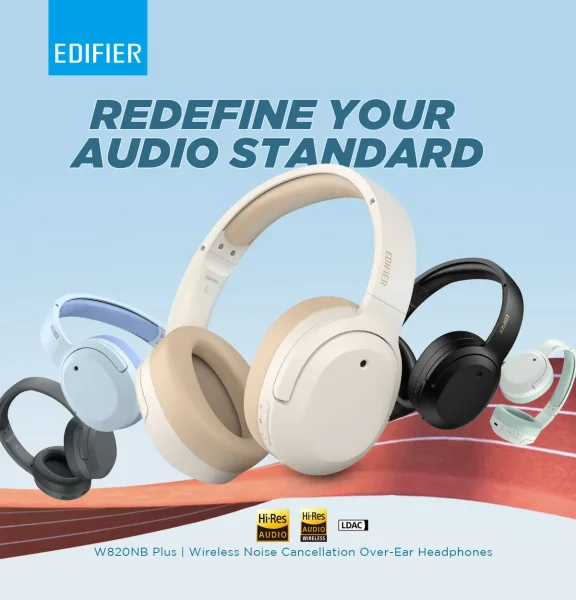 Edifier W820NB Plus ANC Headphones