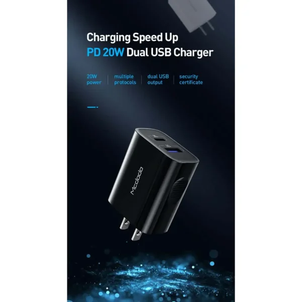 Mcdodo Tesla Series 20W PD+QC Charger