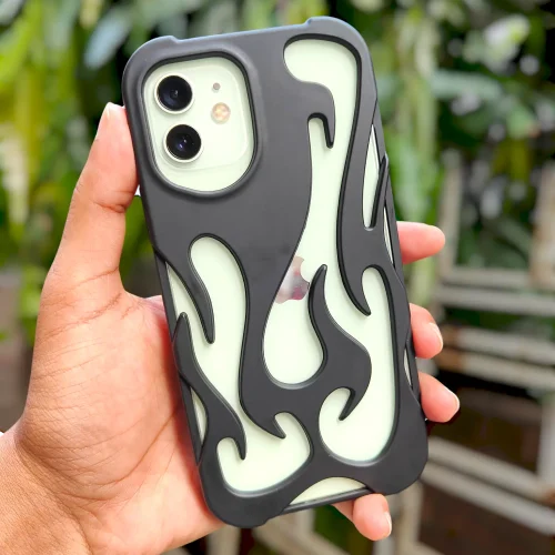 Heat Release Flame Design Case For iPhone