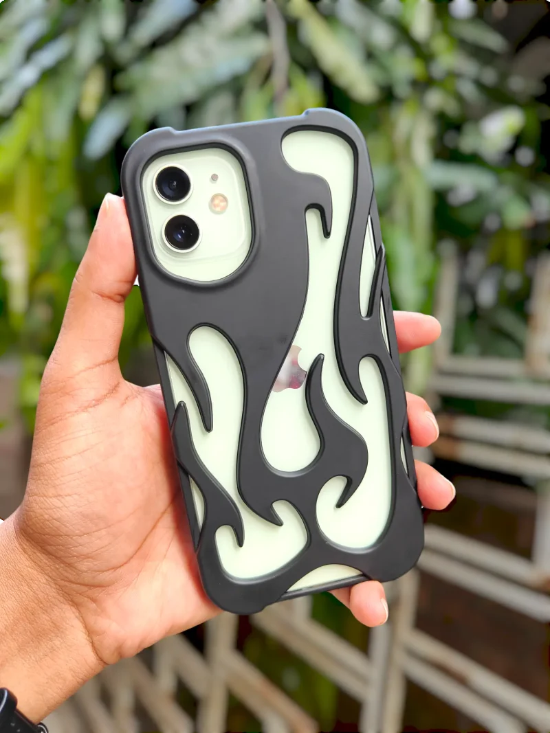 Heat Release Flame Design Case For iPhone