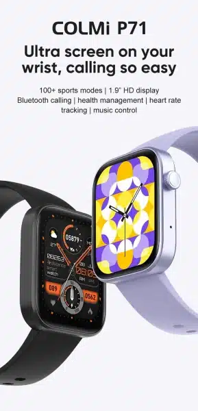 Colmi P71 Bluetooth Smart Watch
