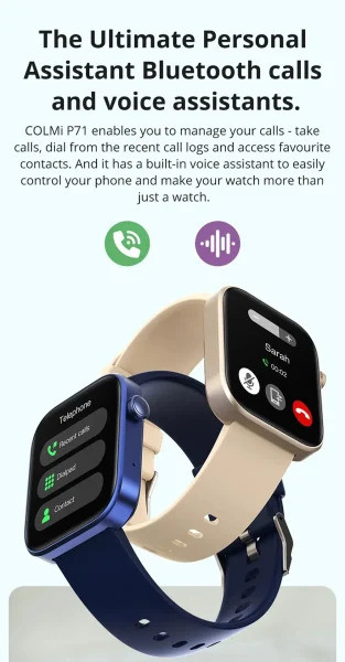 Colmi P71 Bluetooth Smart Watch